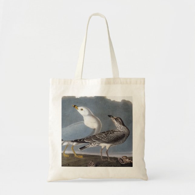 Audubon: Ring-Billed Gull Tote Bag (Front)