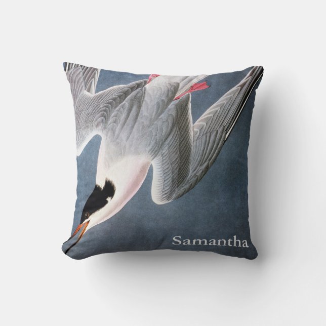 Audubon: Roseate Tern Cushion (Front)