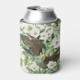 Audubon’s Morning Dove Carolina Pigeon Painting Can Cooler