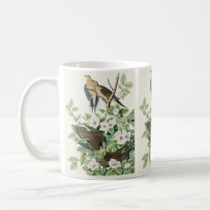 Audubon’s Morning Dove Carolina Pigeon Painting Coffee Mug