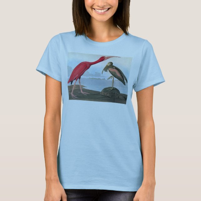 Audubon: Scarlet Ibis T-Shirt (Front)