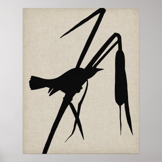 Audubon Silhouette II Poster (Front)