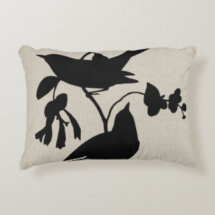 Audubon Silhouette IV Decorative Cushion