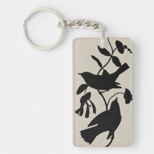 Audubon Silhouette IV Key Ring