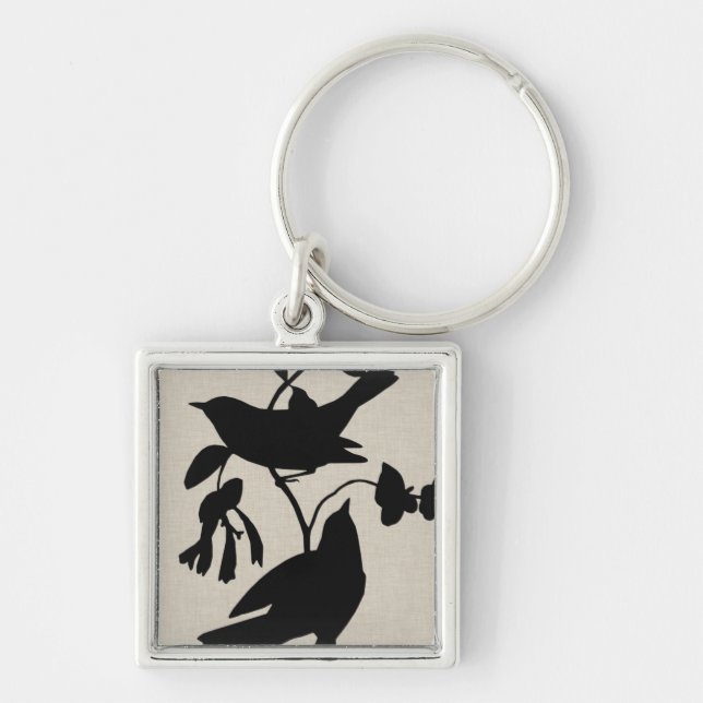 Audubon Silhouette IV Key Ring (Front)