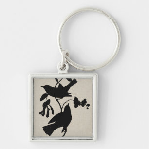 Audubon Silhouette IV Key Ring