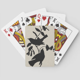 Audubon Silhouette IV Playing Cards