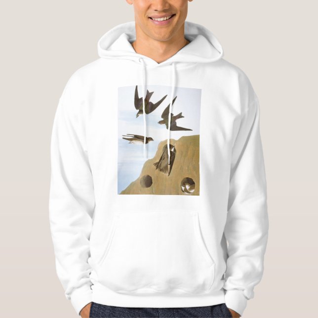 Audubon: Swallows Hoodie (Front)