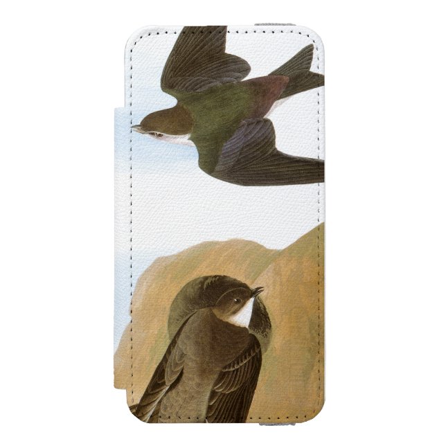 Audubon: Swallows Incipio iPhone Wallet Case (Folio Front)