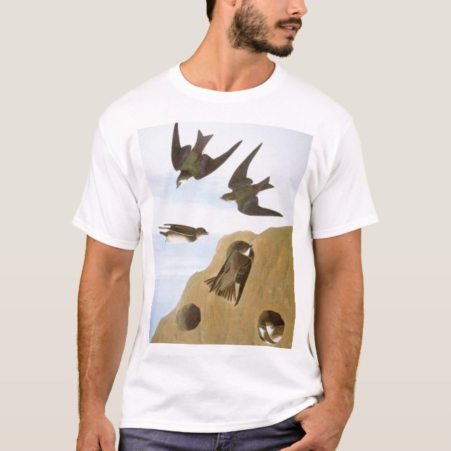 Audubon: Swallows T-Shirt (Front)