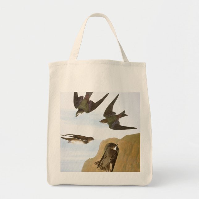 Audubon: Swallows Tote Bag (Front)