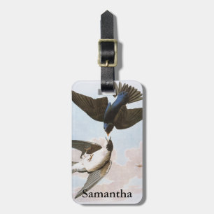 Audubon: Tree Swallow Luggage Tag