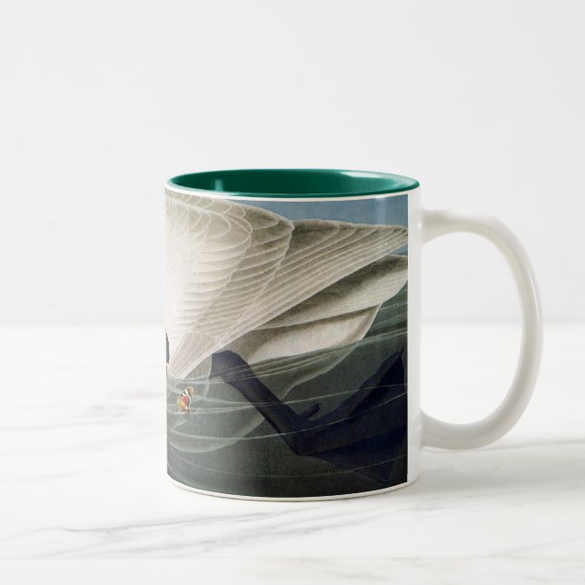 Audubon Trumpeter Swan Coffee Mug (Right)