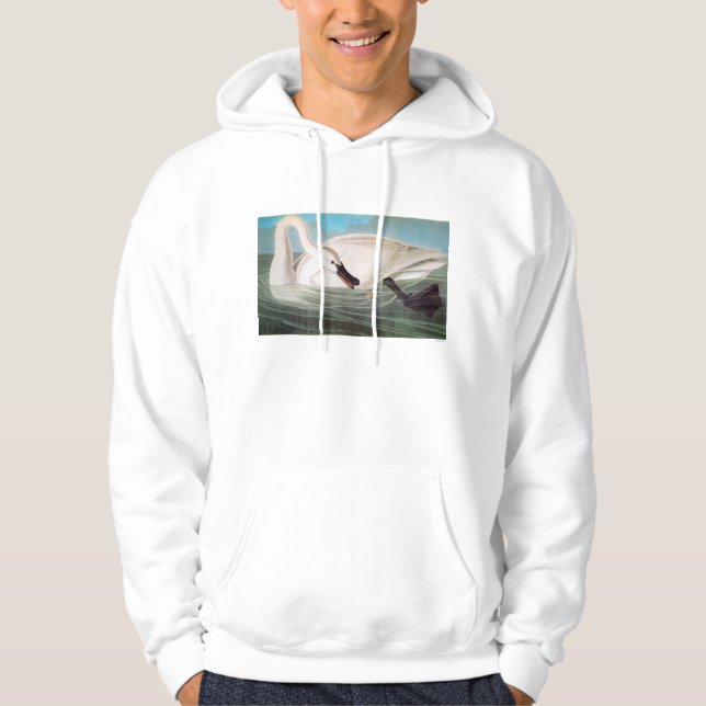 Audubon: Trumpeter Swan Hoodie (Front)