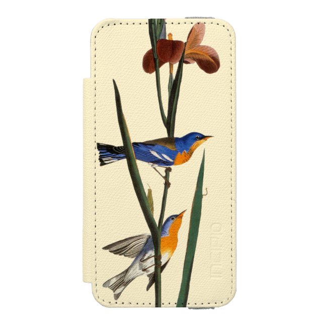 Audubon: Warbler Incipio iPhone Wallet Case (Folio Front)