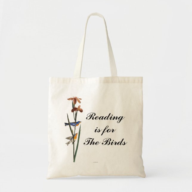 Audubon: Warbler Tote Bag (Front)
