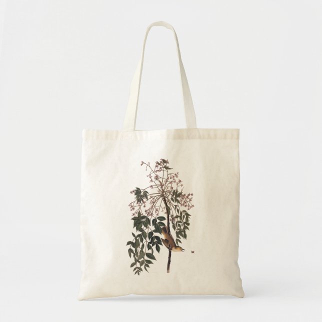 Audubon White Eyed Vireo Song Bird Art Tote Bag (Front)