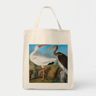 Audubon: White Ibis Tote Bag