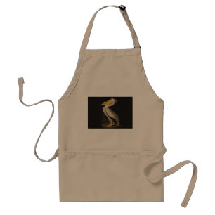 Audubon White Pelican Print Standard Apron