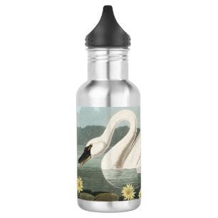 Audubon White Swan Waterfowl Painting 532 Ml Water Bottle