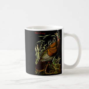 Audubon Wild Turkey North American Birds Education Coffee Mug