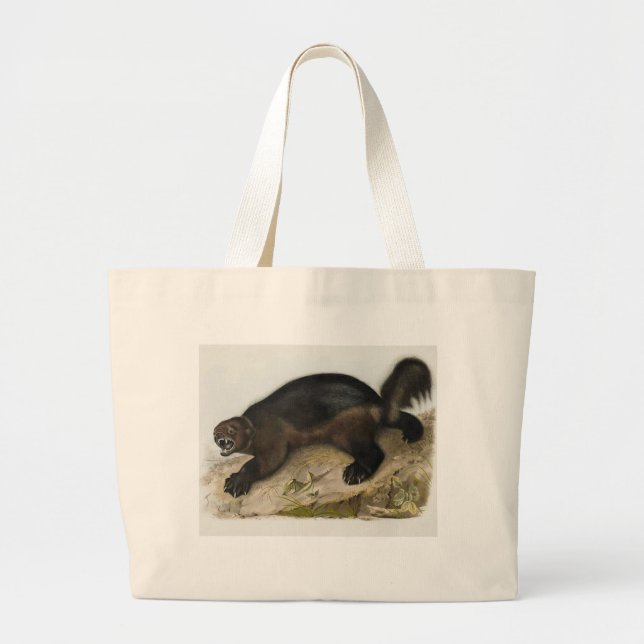 Audubon - Wolverine Large Tote Bag (Front)