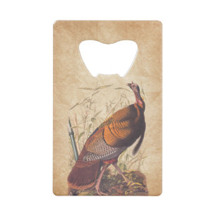 Audubon's Birds of America Wild Turkey Autumn Bird