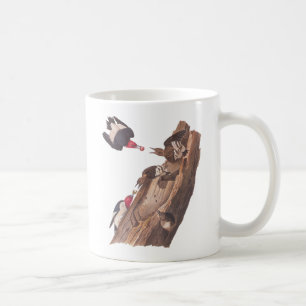 Audubon's Red Headed woodpeckers Coffee Mug