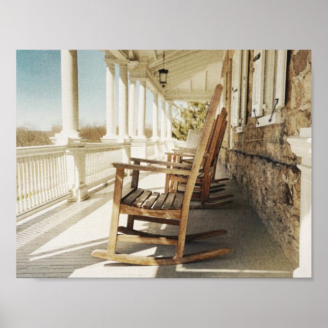 Audubon's Rockers Print (Front)