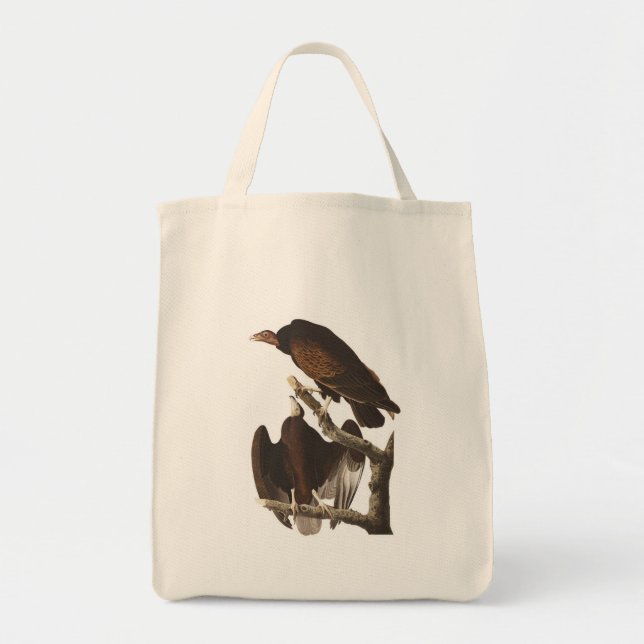 Audubon's Turkey Vulture Tote Bag (Front)