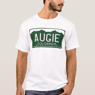 AUGIE Colorado License Plate T-Shirt
