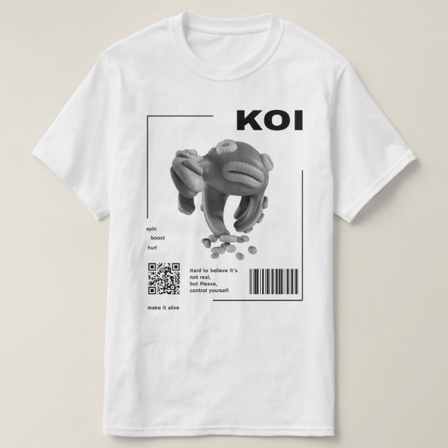 Augmented Reality T-shirt (Design Front)