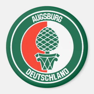 Augsburg Round Emblem Magnet