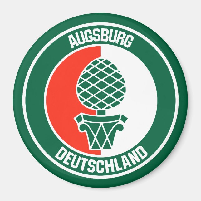 Augsburg Round Emblem Magnet (Front)