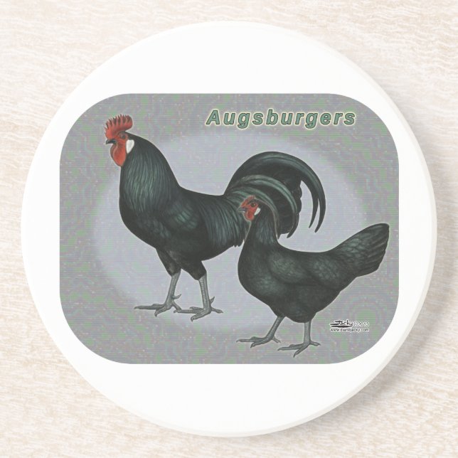Augsburger Fowl Coaster (Front)