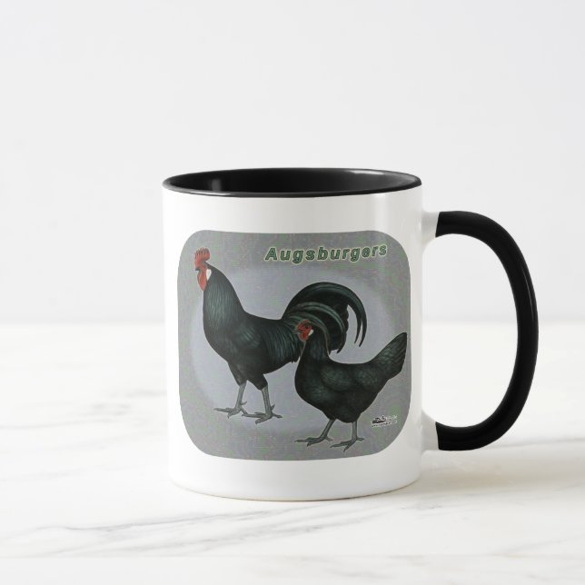 Augsburger Fowl Mug (Right)