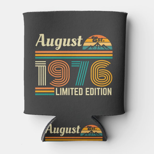 August 1976 Limited Edition  Can Cooler (Front)