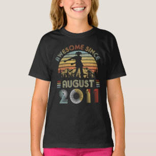 August 2011 8th Birthday Girl Floss Like A Boss T-Shirt