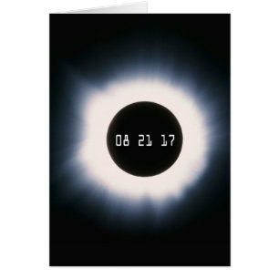 August 2017 Total Solar Eclipse in Black and White