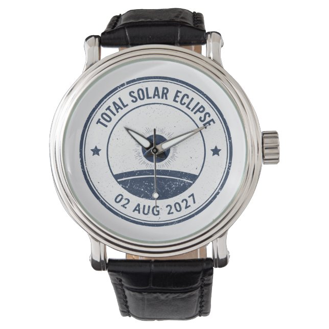 August 2 2027 Solar Eclipse Watch (Front)