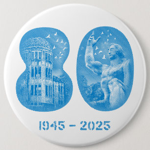 August 5 NYC event 2025 Button - Colossal 6 Inch