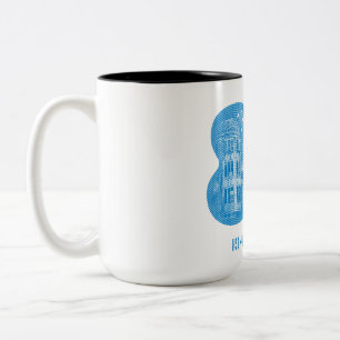 August 5 NYC event 2025 Two-Tone Coffee Mug