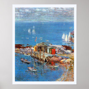 August Afternoon, Appledore by Childe Hassam Poster