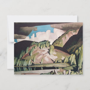 August Algonquin Park Painting by A J Casson Postcard