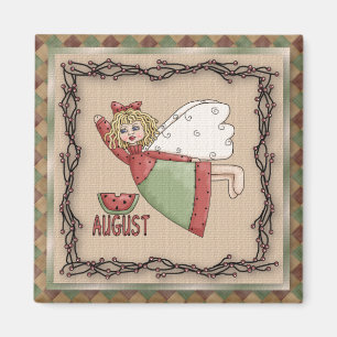 August Angel / Fairy Month Magnet