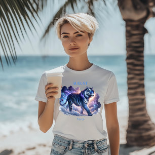 August Birth Month Spirit Animal Tiger Gift - T-Shirt