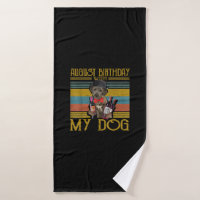 August Birthday With My Irish Wolfhound Dog 2020