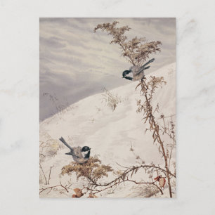 August   Fidelia Bridges Postcard