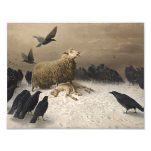 August Friedrich Schenck - Anguish Photo Print