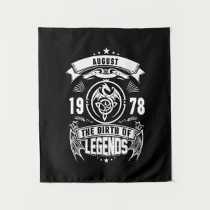 August Gift   1978 The Birth Of The Legends Tapestry